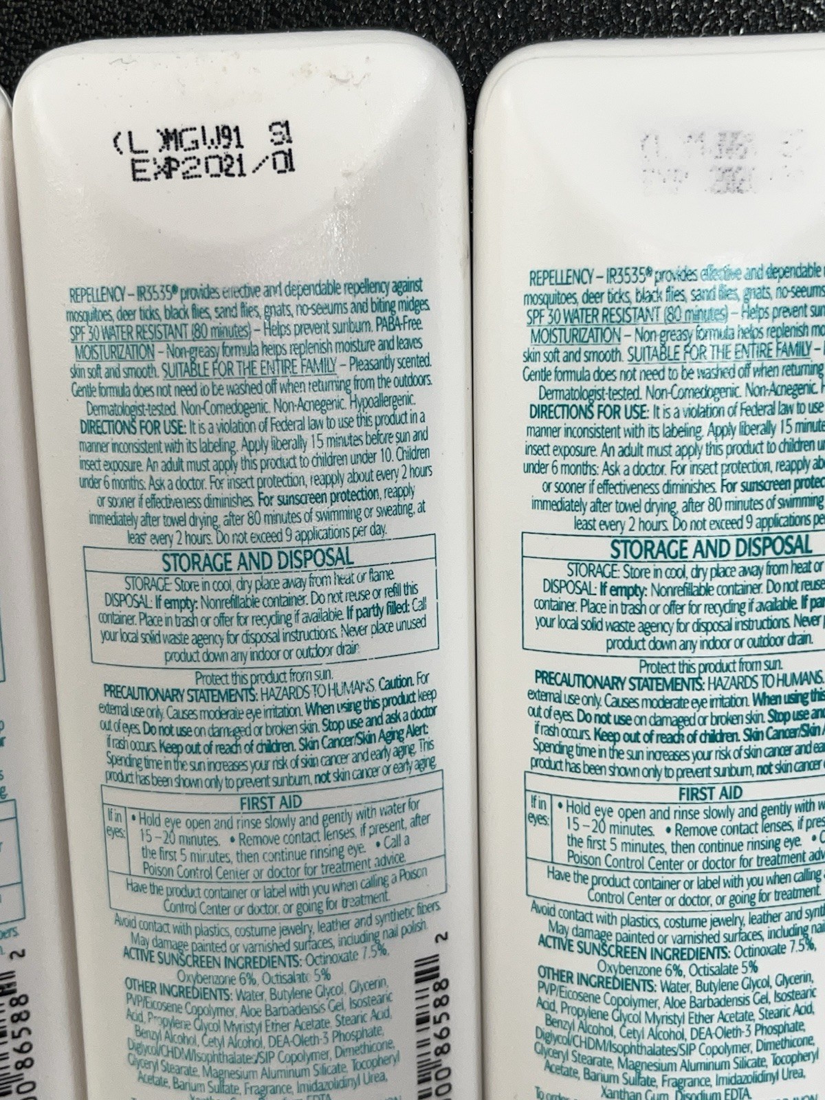 5- Avon Skin So Soft Bug Guard Plus Gentle Breeze Insect Repellent Lotion 4oz