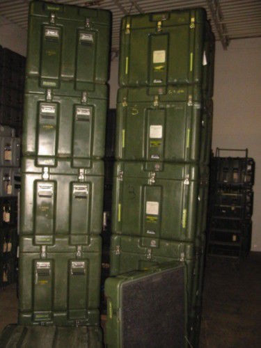 Hardigg Pelican 29x27x27 Hinged Single Lid Hard Case Equipment Shipping B