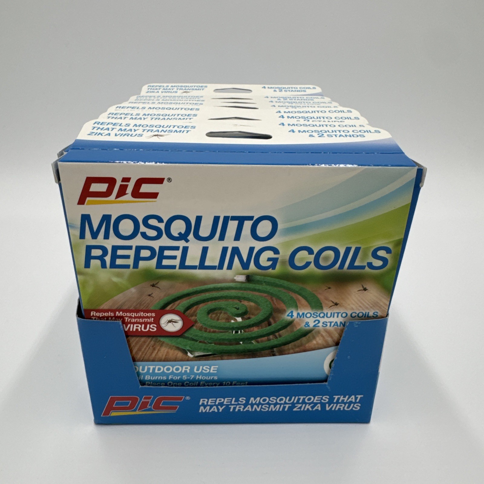 PIC Mosquito Repelling Coils Outdoor Use 4pk Lot of 10 New