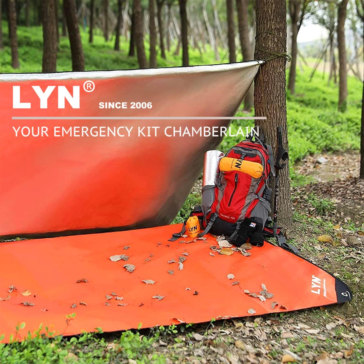 Heavy Duty Emergency Blanket Survival Gear Waterproof Insulated Blanket Emergenc
