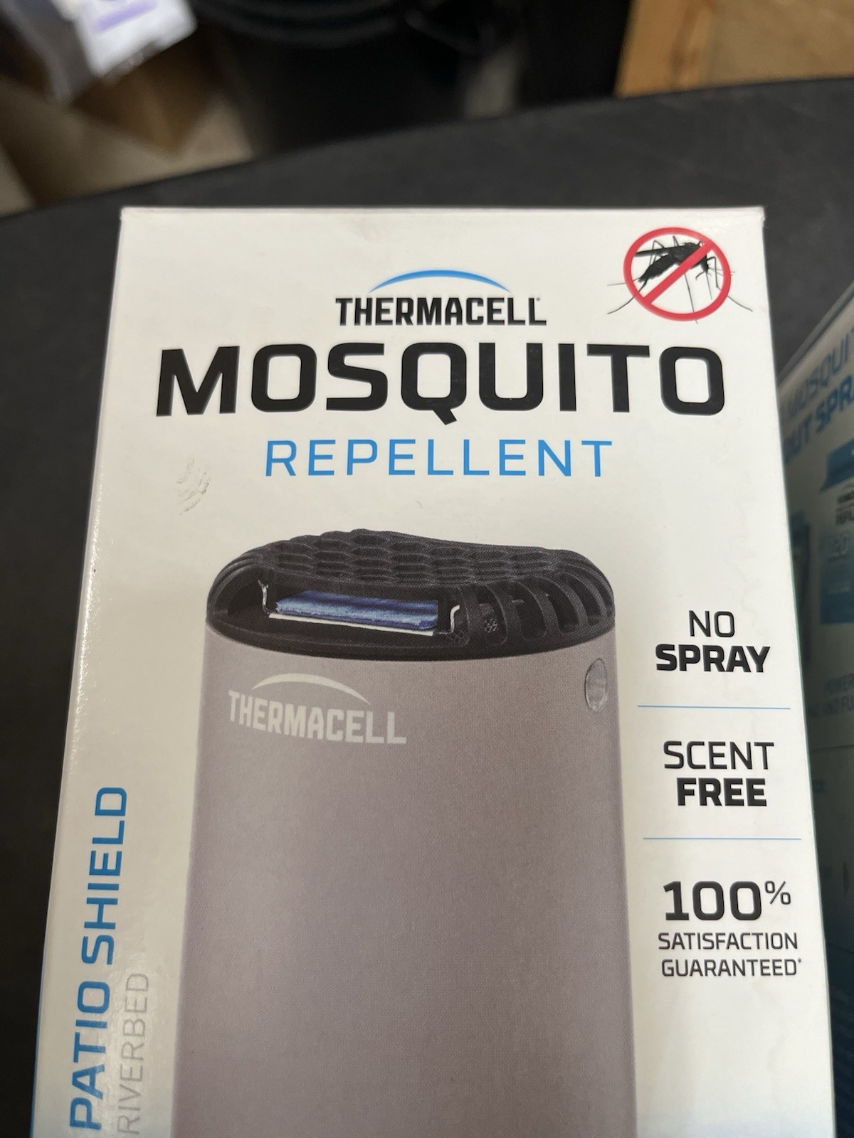 Lot Of 3 Thermacell Patio Shield 15FT Zone Mosquito Repellent gray
