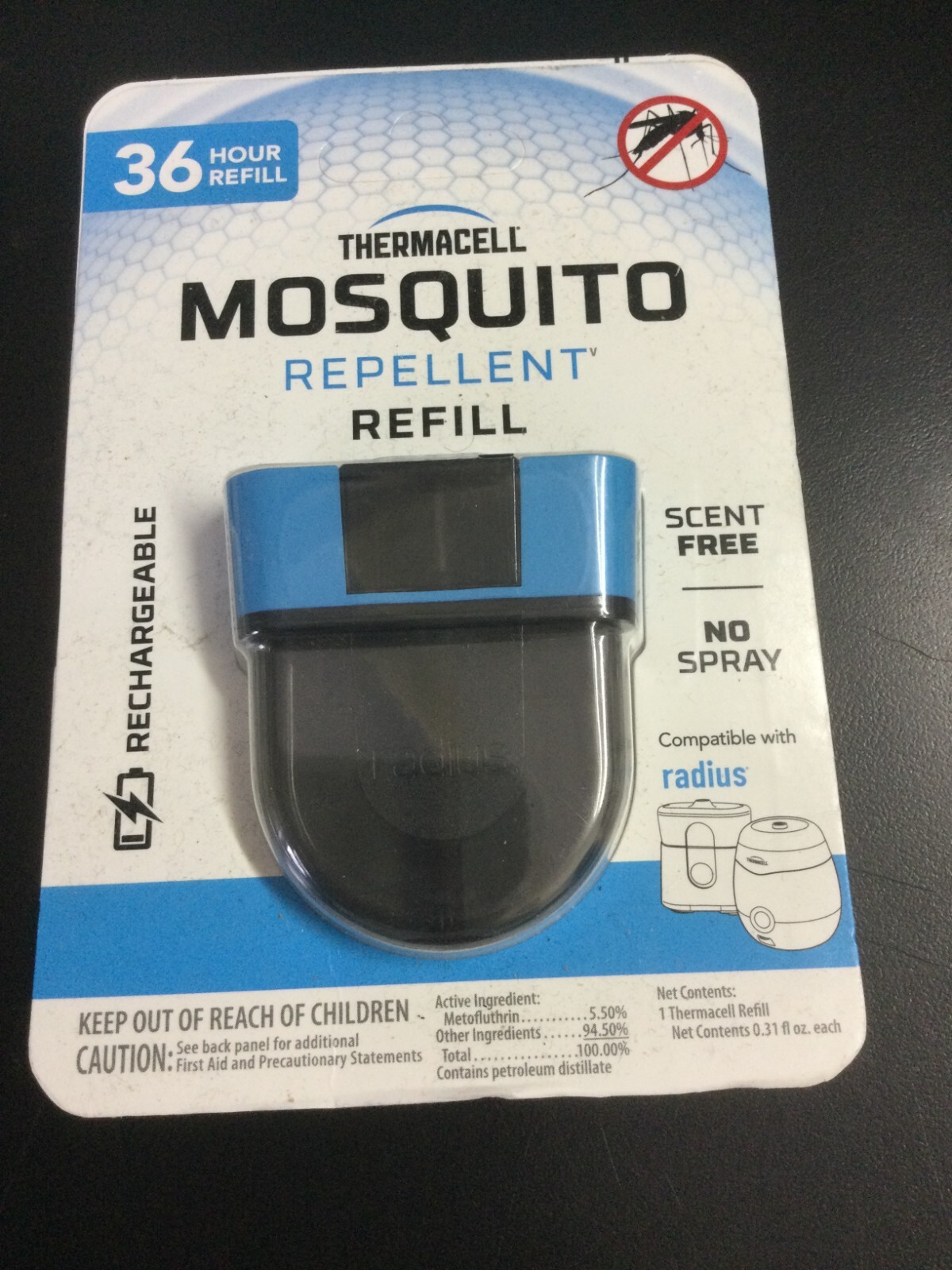 Thermacell Mosquito Repellent Refill 36 Hours ER136 5034