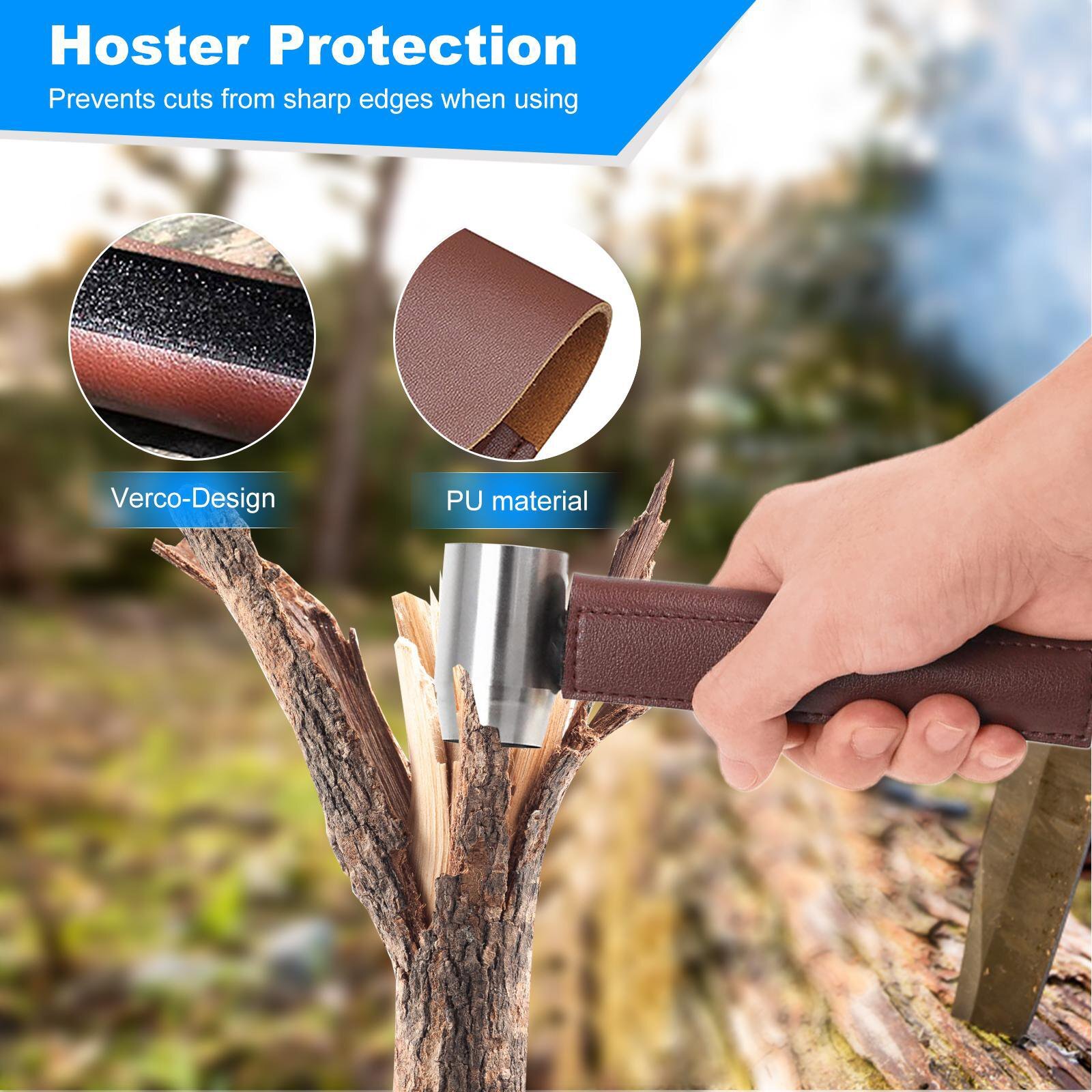 Outdoor Survival Tool Wood Drill Manual Hand Auger Wrench for Bushcraft Settlers