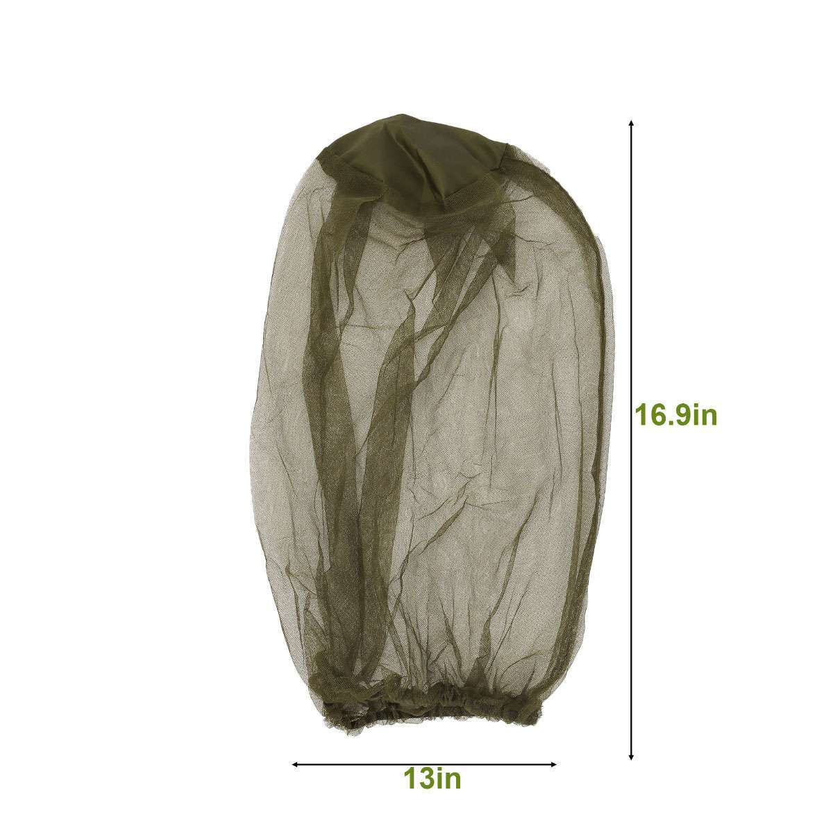 2/4x Anti-Mosquito Bug Bee Insect Head Net Hat Cap Sun Protection Fishing Hiking