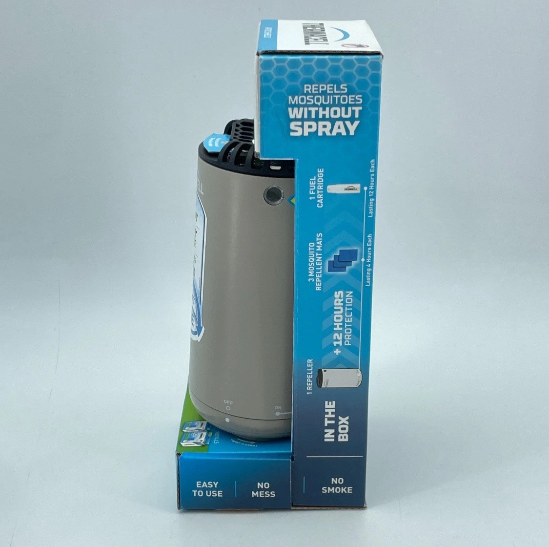 THERMACELL Mosquito Repellent Zone Device 15ft No Spray Scent Free NEW 2 Pack
