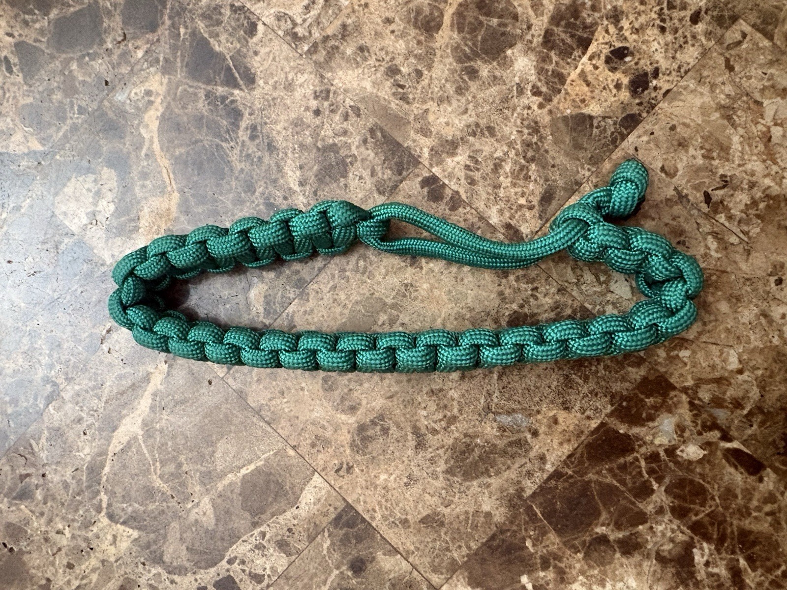 Green Paracord Bracelet