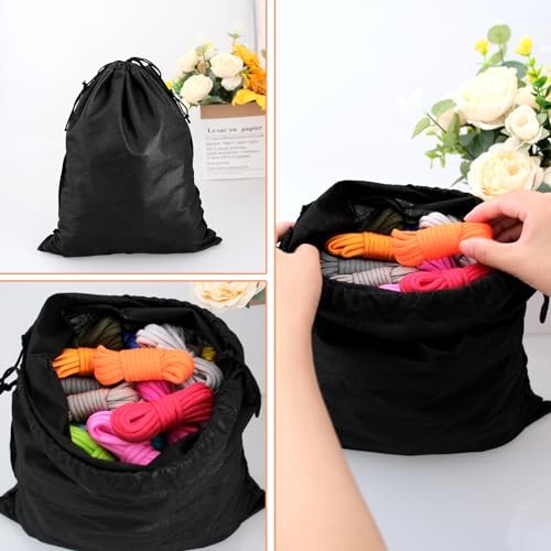 85 Pcs Paracord 550 Combo Kit 10 Feet Tent Rope Multifunction Parachute