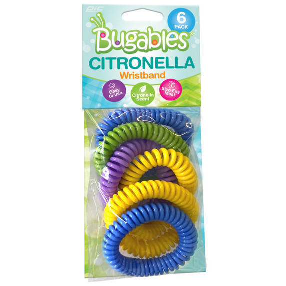 Pic Corporation Bugables Citronella Coil Wristbands – Insect & Pest Repellent