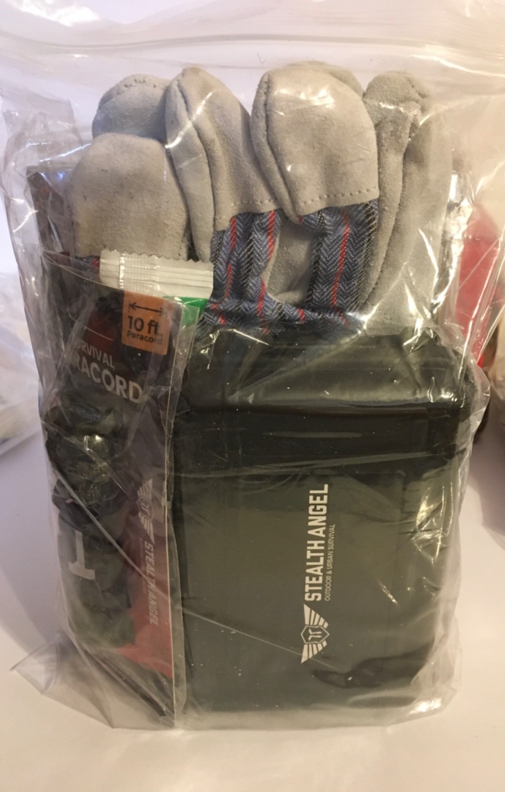 Stealth Angel Survival Kit For 2 People Used For Emergency Or Disaster. New.