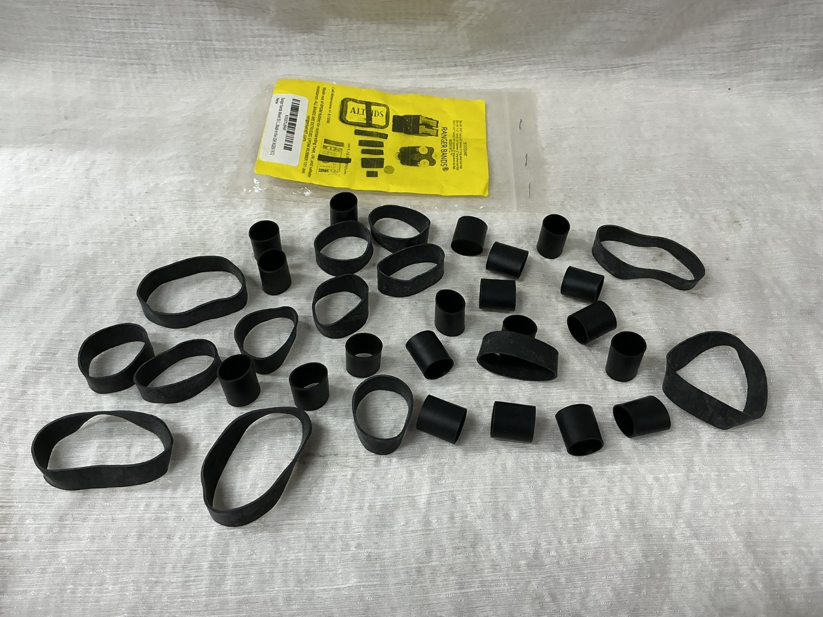 Ranger Bands EPDM Heat UV Saltwater Resistant Heavy Duty Tactical Rubber Bands