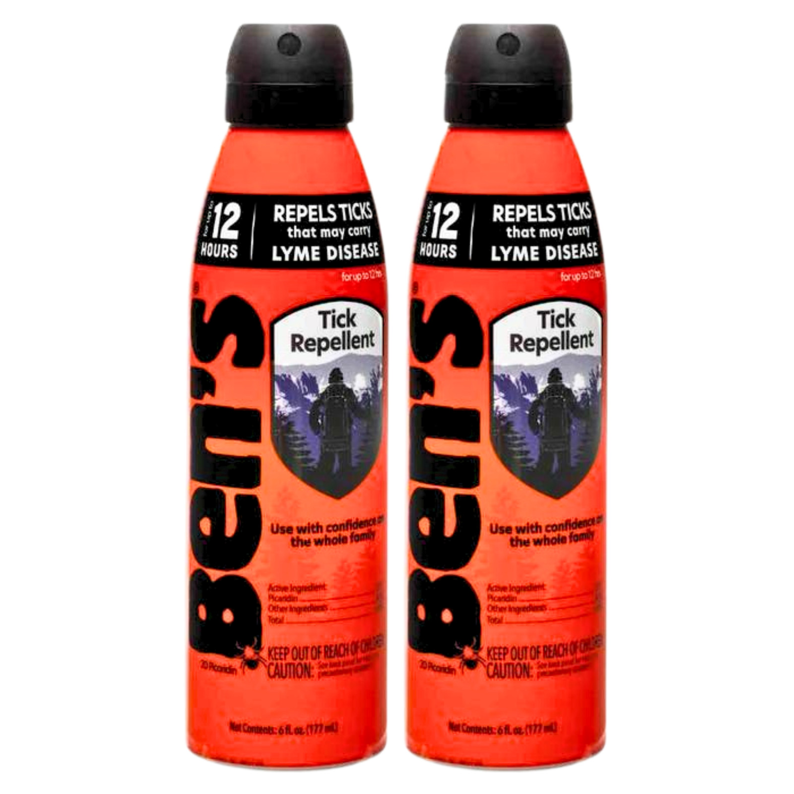 Ben’s Tick Repellent [Eco-Spray]: 6 oz. [2-pack]