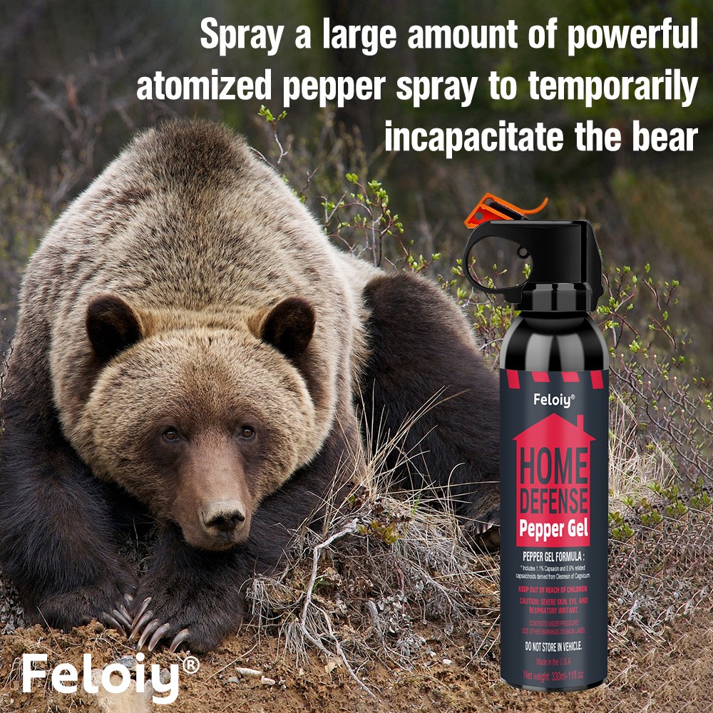 Take Down Pepper Spray OC S.S Fogger 11oz w/ Holster Self Defense