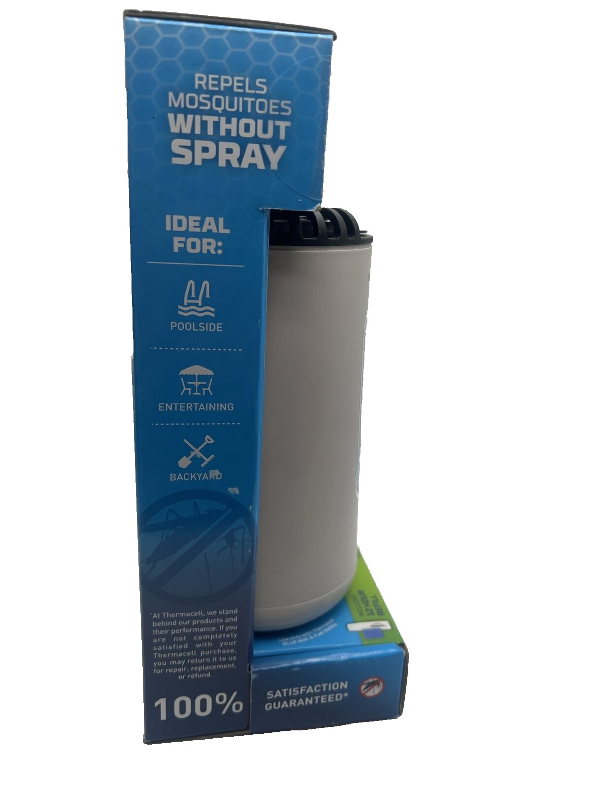 Thermacell PS1 LINEN Patio Shield Mosquito Repeller 15 Foot Protection NEW FS!