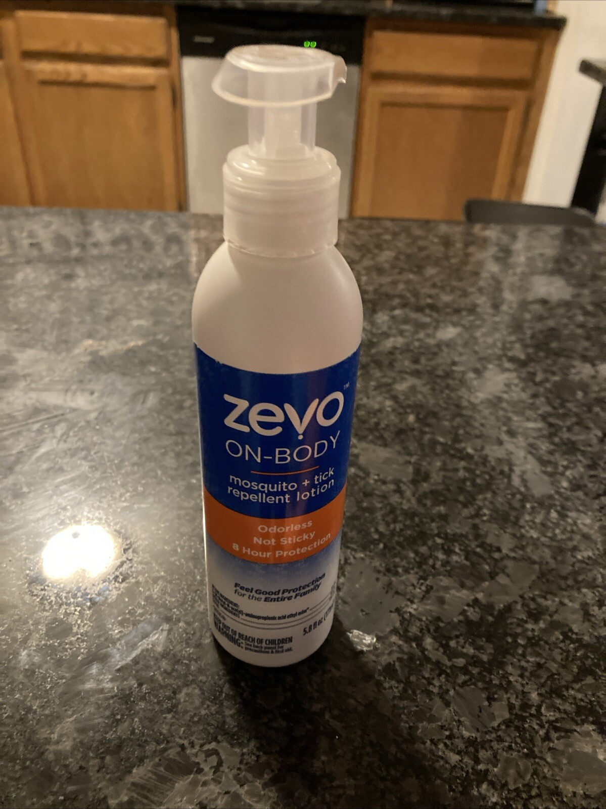 Zevo On Body Mosquito + Tick repellent Lotion 5.8 fl. oz 2 Bottles