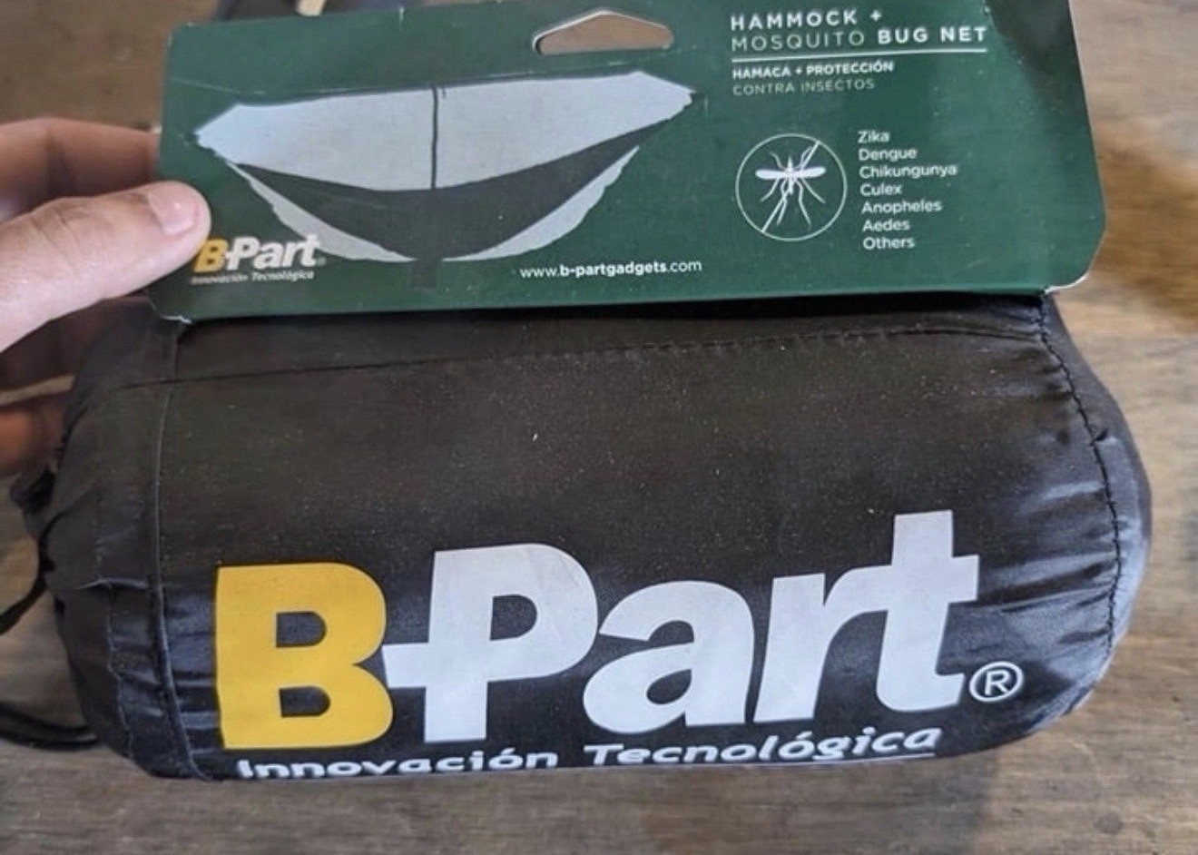 BPart Lightweight Black Mosquito Net for Hammock Tent Camping Bug Protection