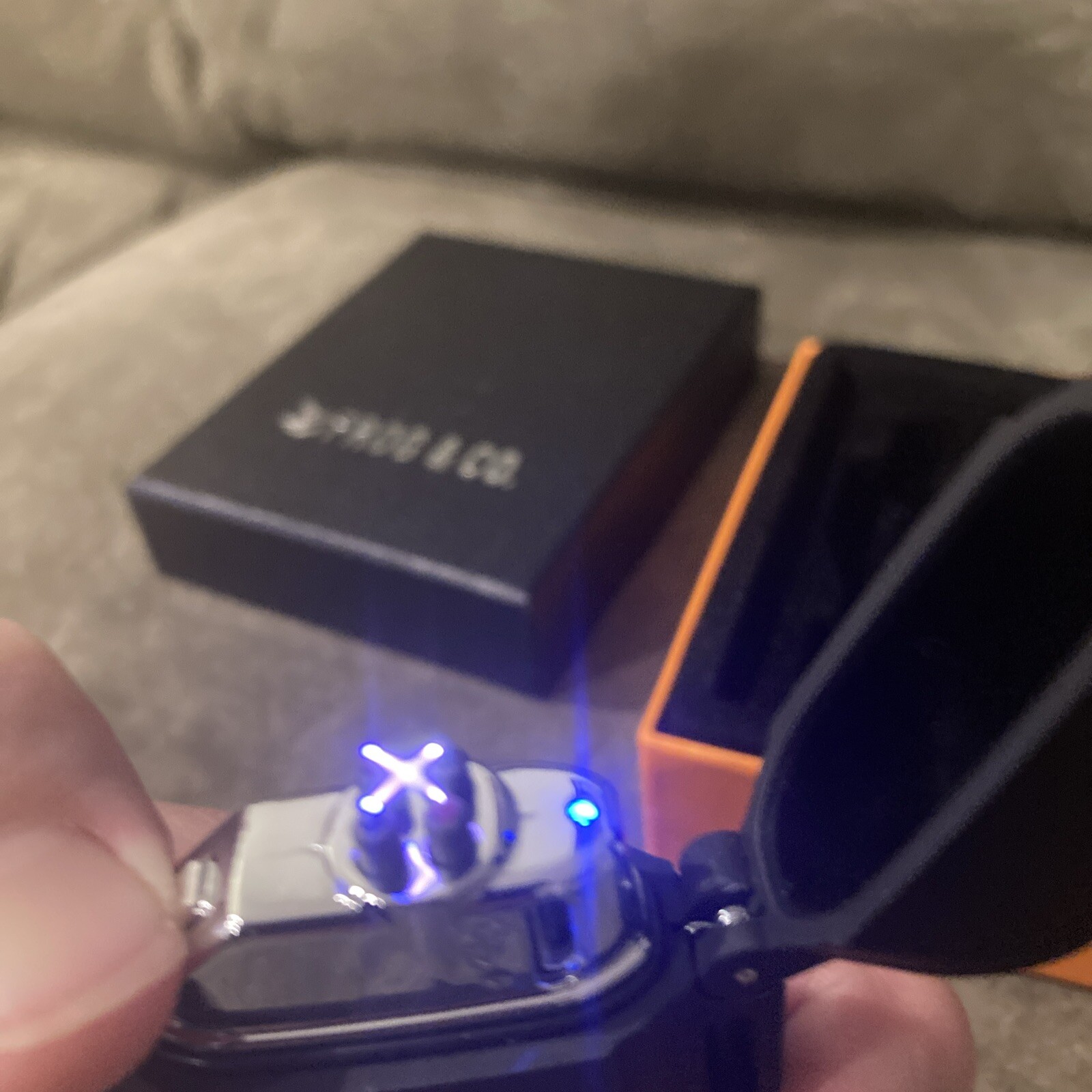 Survival Lighter Plasma – Wind/Waterproof Flashlight Rescue Tinder Whistle NEW