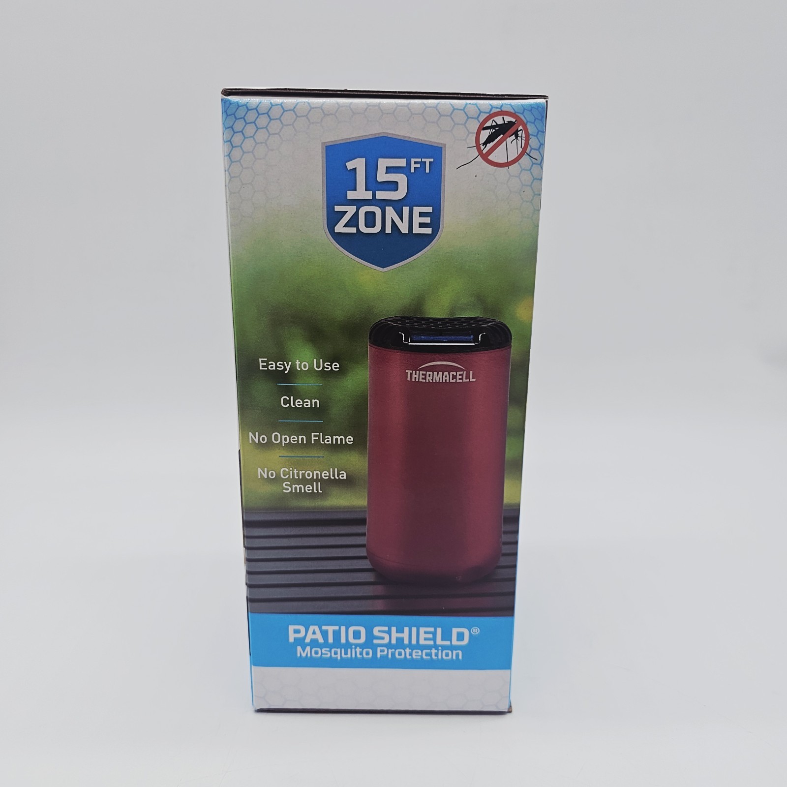 Thermacell Patio Shield Lightweight Mosquito Repeller – Magenta (MRPSP)