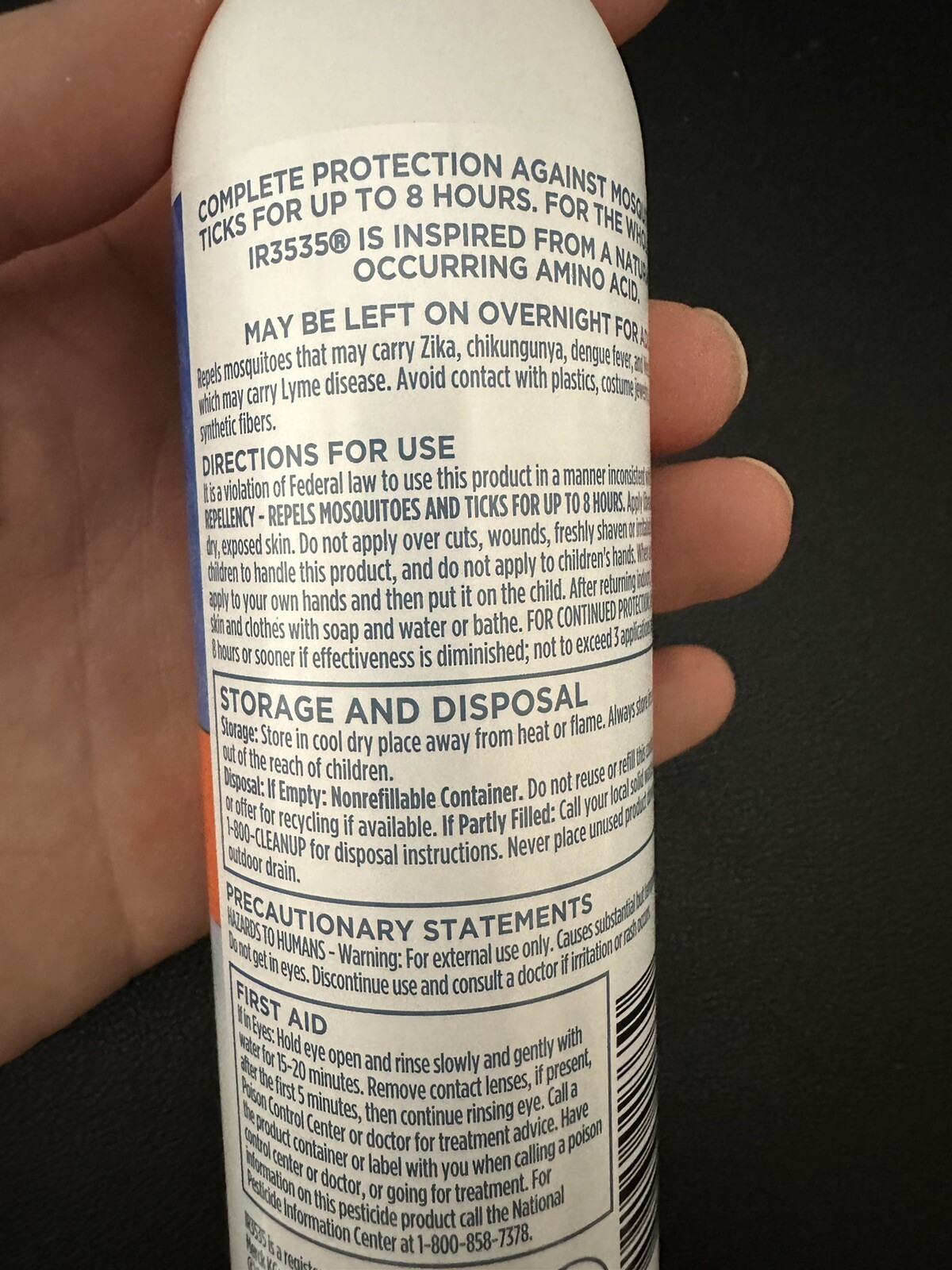 New P&G Zero On-body Mosquito Tick Repellent Lotion 5.8 fl oz 171 ml Sale Item