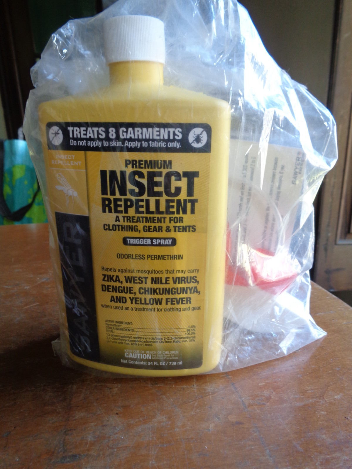 Sawyer Premium Insect Repellent 24fl Oz For Clothing, Gear, & Tents- NEW