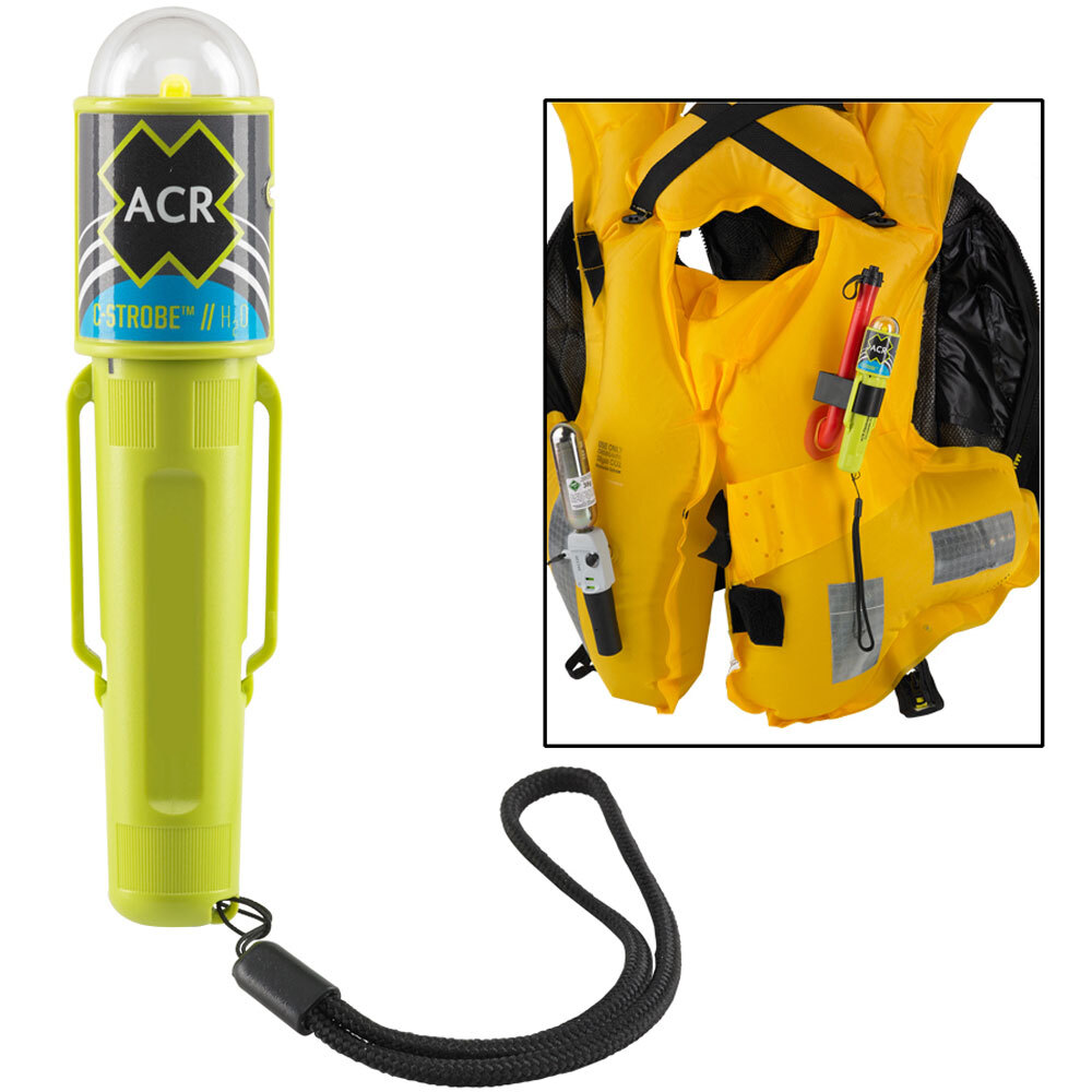 ACR C-Strobe H20 – Water Activated LED PFD Emergency Strobe w/Clip