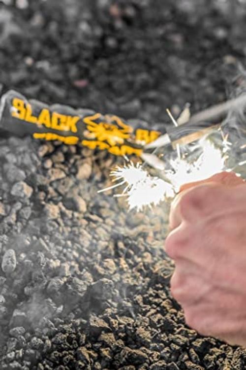 Black Beard Ferro Rod Fire Starter |Extra Large – ½’’ Thick, 5’’ Long |