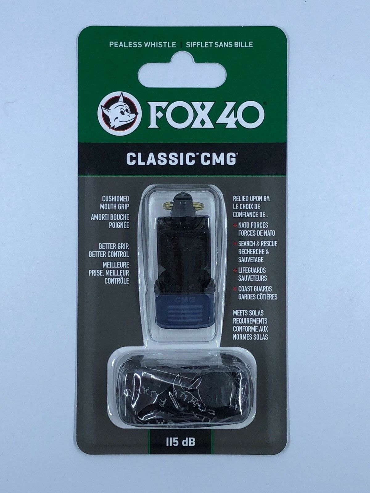 Fox 40 Classic CMG Whistle Official Coach Safety Alert Rescue W/ LANYARD 3 PACK