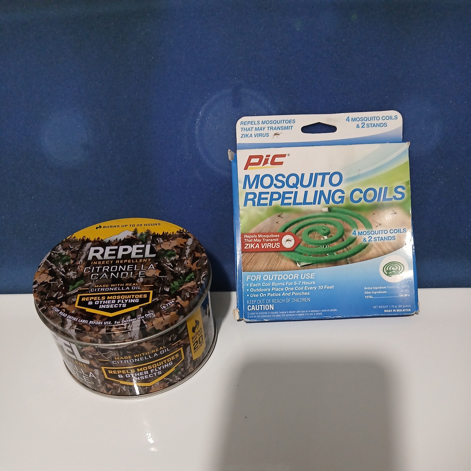 NEW Repel Insect Repellant Citronella Candle & Mosquito repelling coils