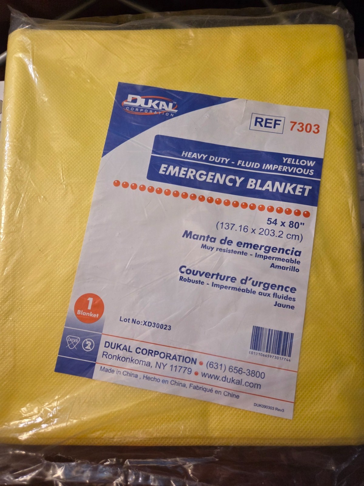 Heavy Duty Emergency Blanket – 54×80″