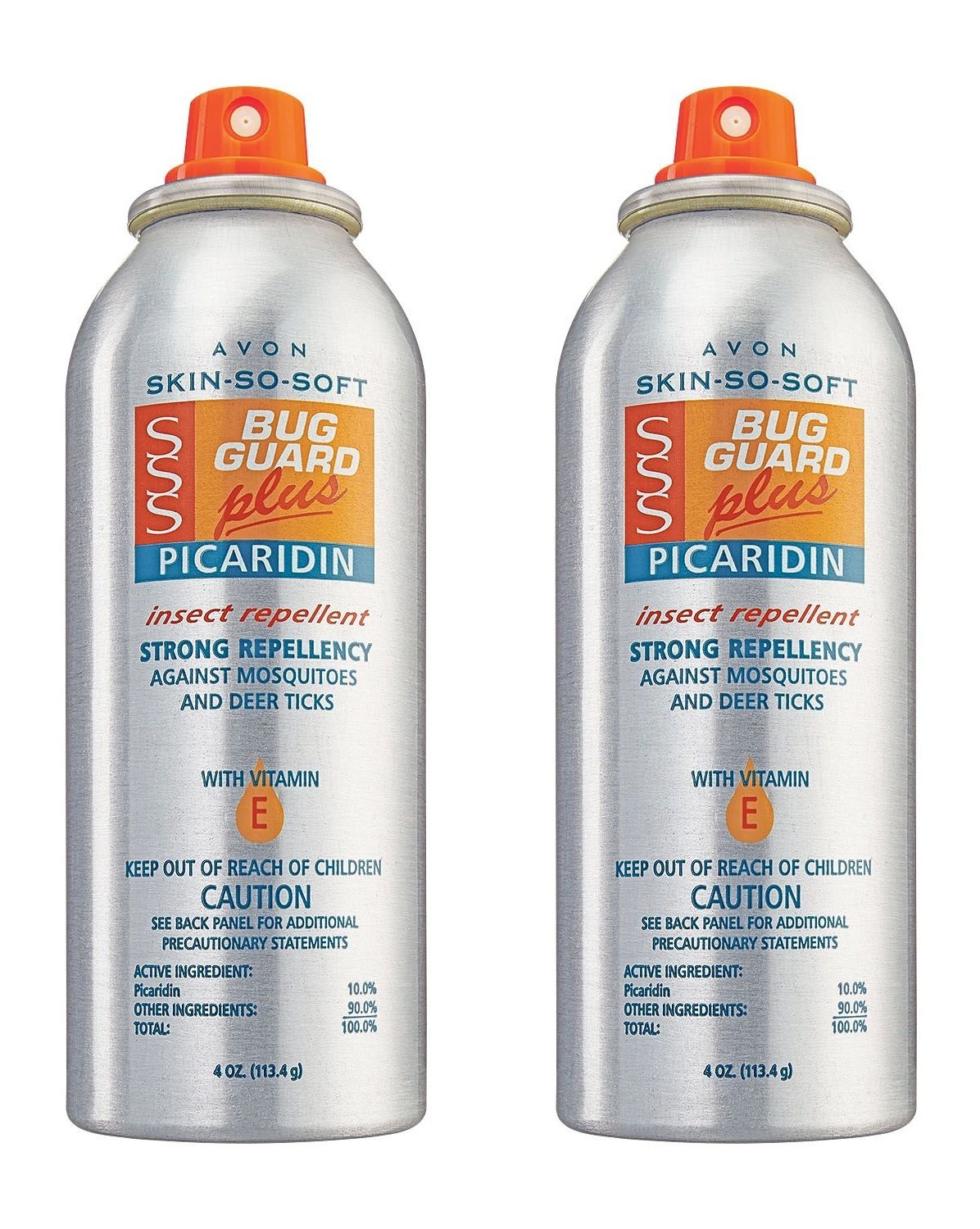 Avon Skin So Soft Bug Guard Plus IR3535 Picaridin Aerosol Sprays 4 oz – 2 Pack