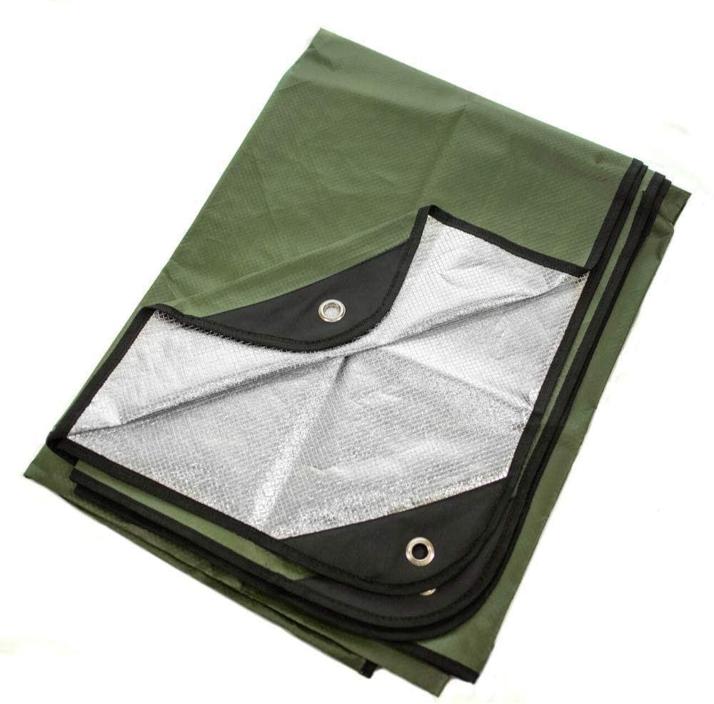 Arcturus Insulated Tarp, Reusable Heavy Duty Thermal Survival Blanket – 60X82In,