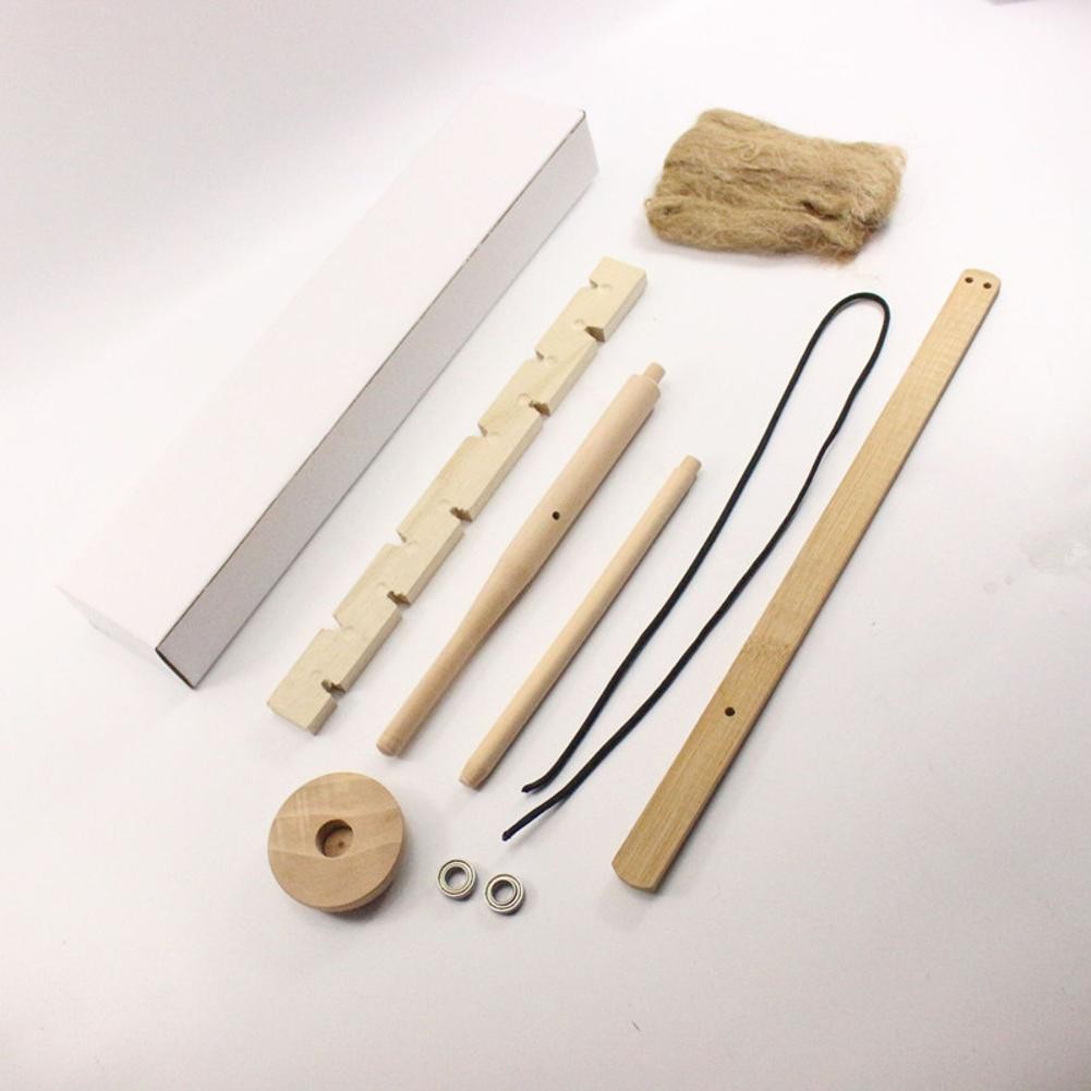 Outdoor Primitive Fire Starter Tool Wood Bow Drill Survival Friction single