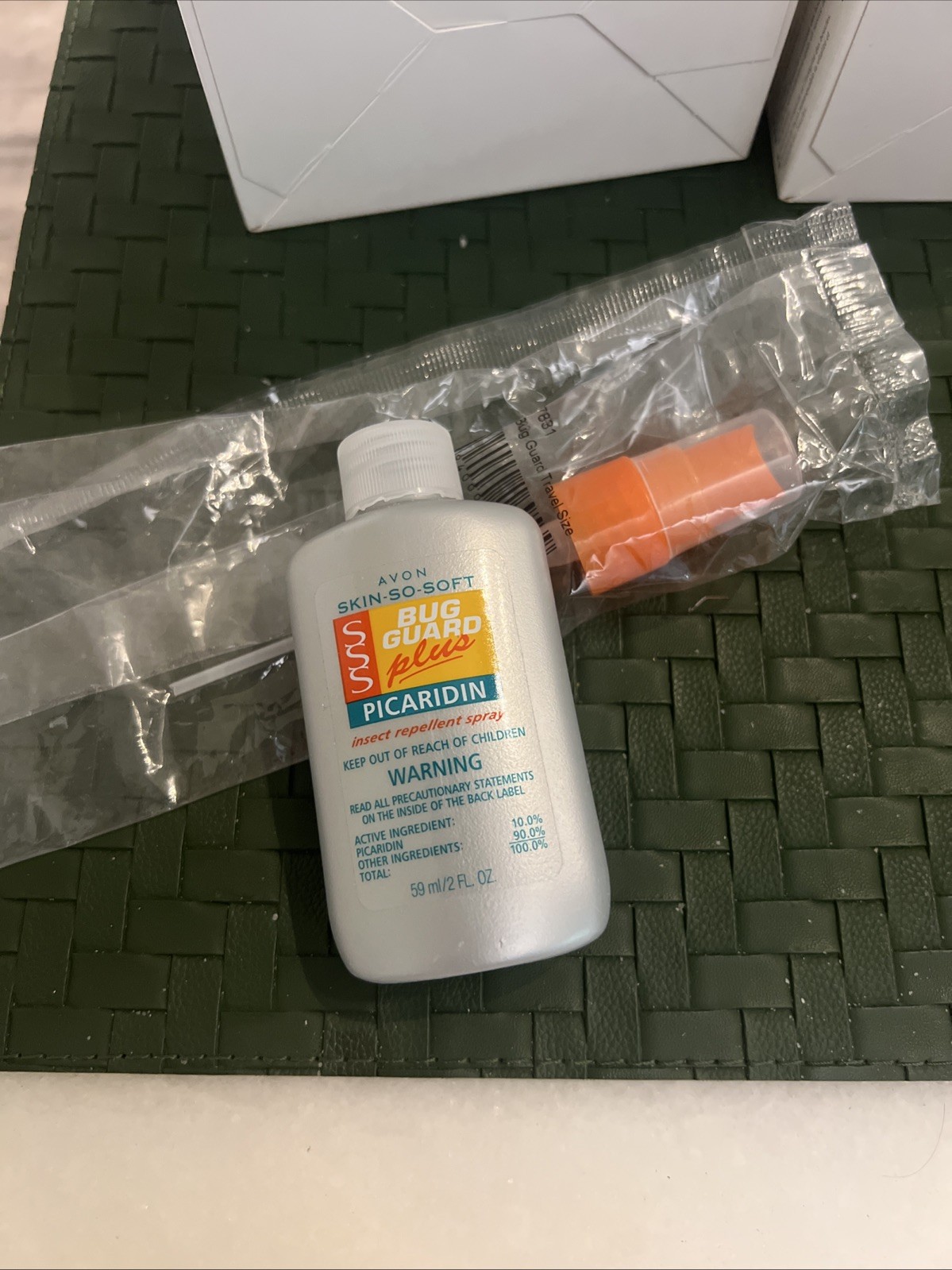 New Avon Skin So Soft Bug Guard Plus Picaridin Spray 2oz Insect Repellent Pump