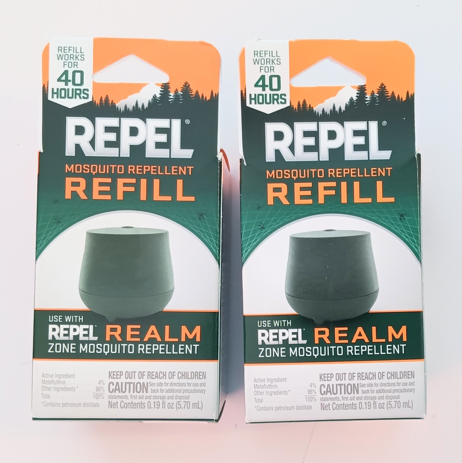Repel Mosquito Repellent 40-Hour Refill 2 pack