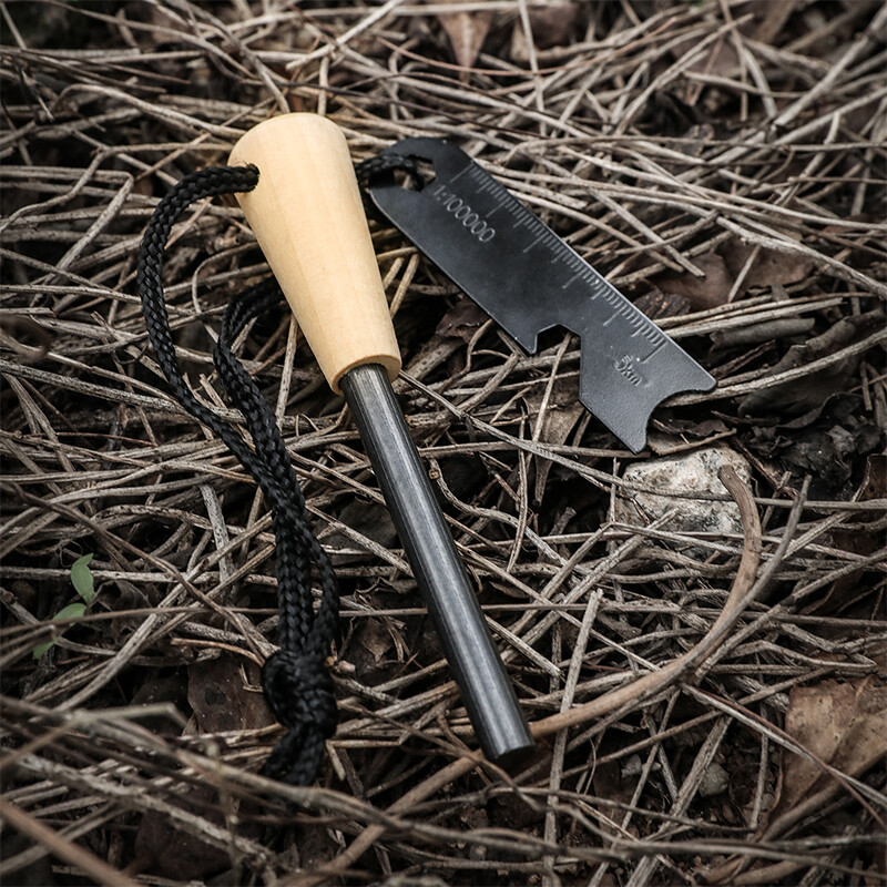 1x Magnesium Ferro Rod Fire Starter Emergency Ferrocerium Survival Striker Flint