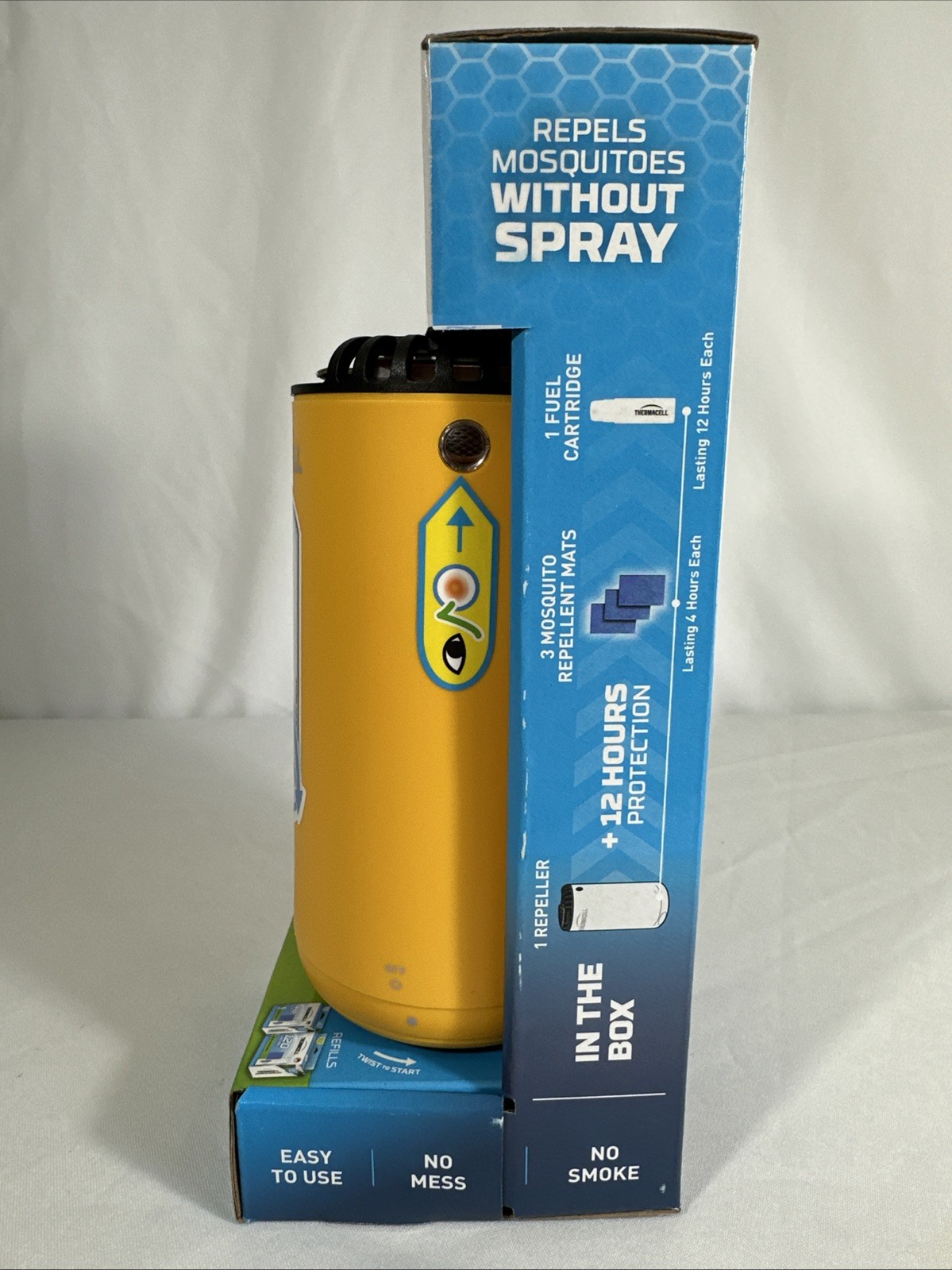 Thermacell Mosquito Repellent 15 Foot Zone No Spray or Scent Patio Shield CITRUS