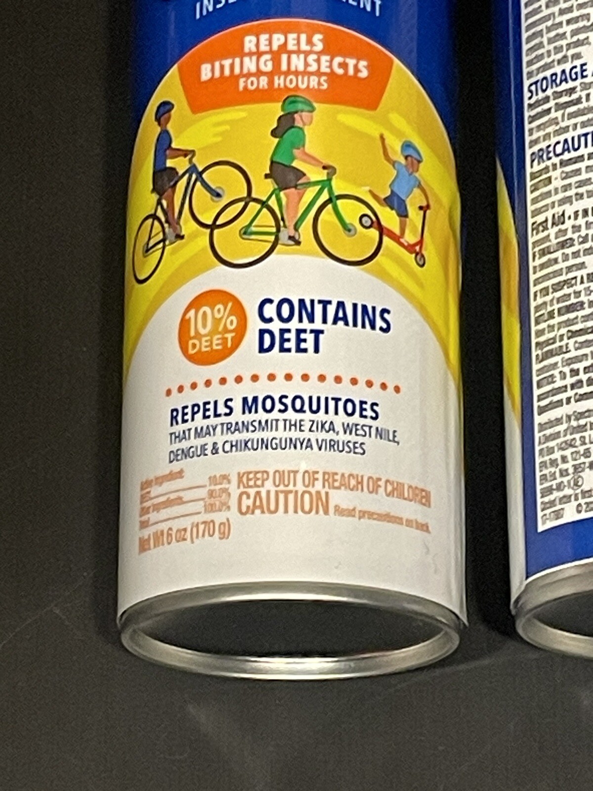 2 Pack: Unscented Cutter Insect Repellent, Aerosol Spray, 6 oz ea 10C