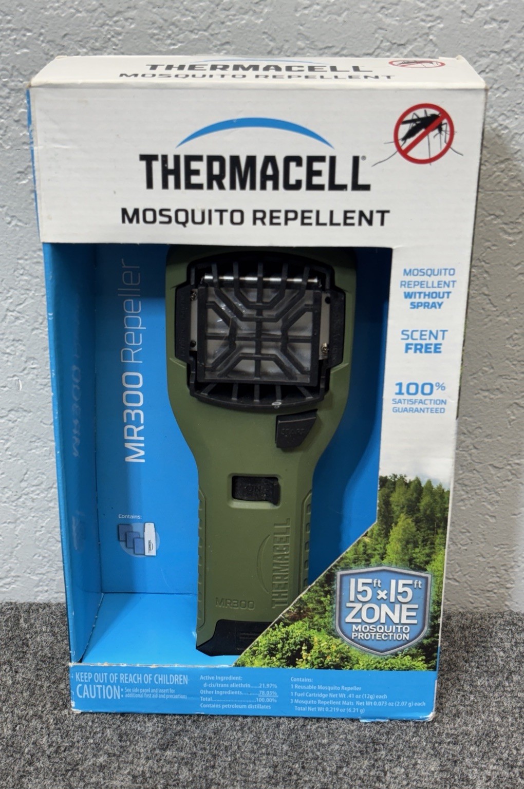 Thermacell Mosquito Repellent MR300 Portable Heat Activated Repellent New Sealed