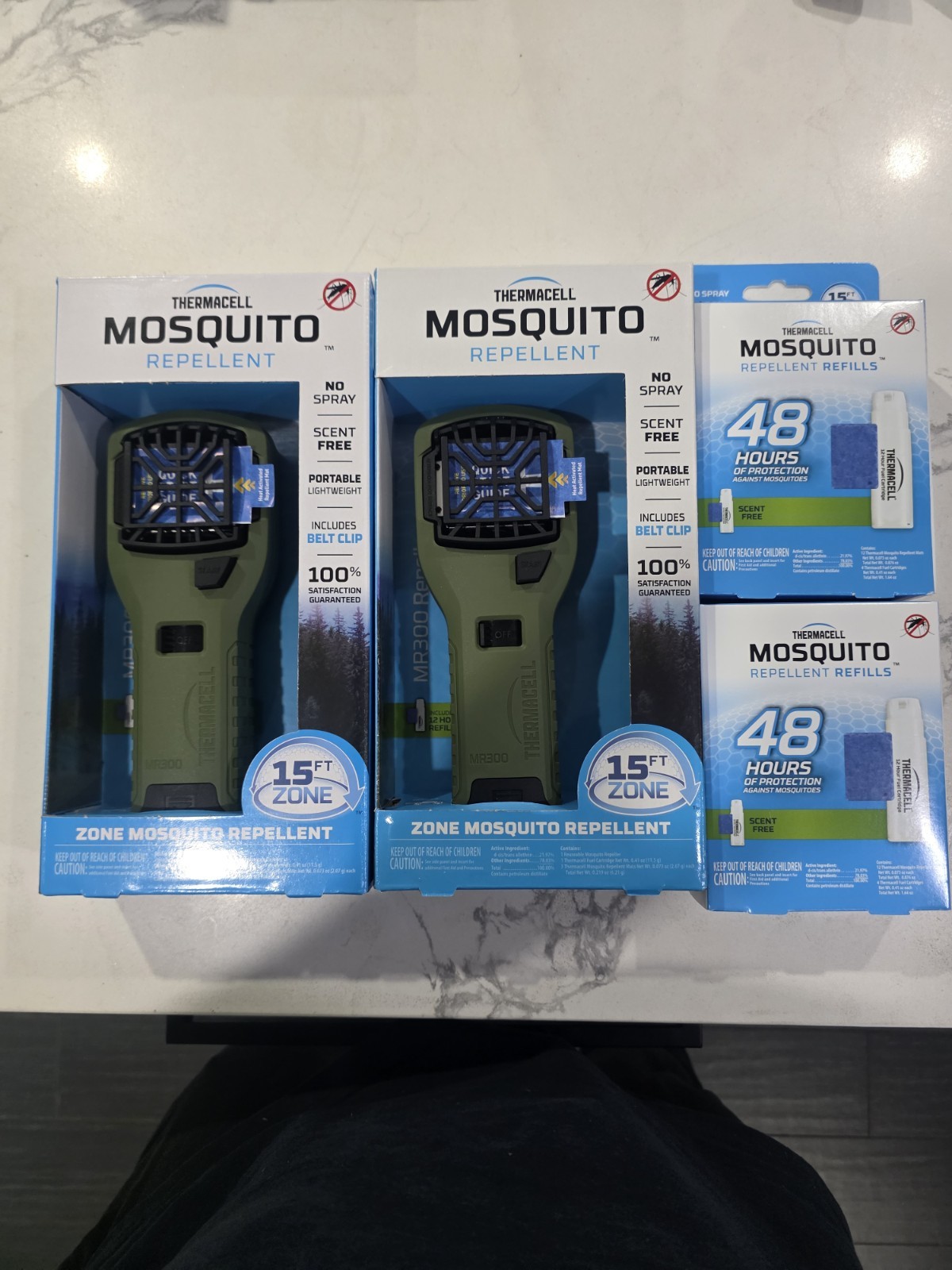 2-Thermacell mosquito repellent mr300 with Refills