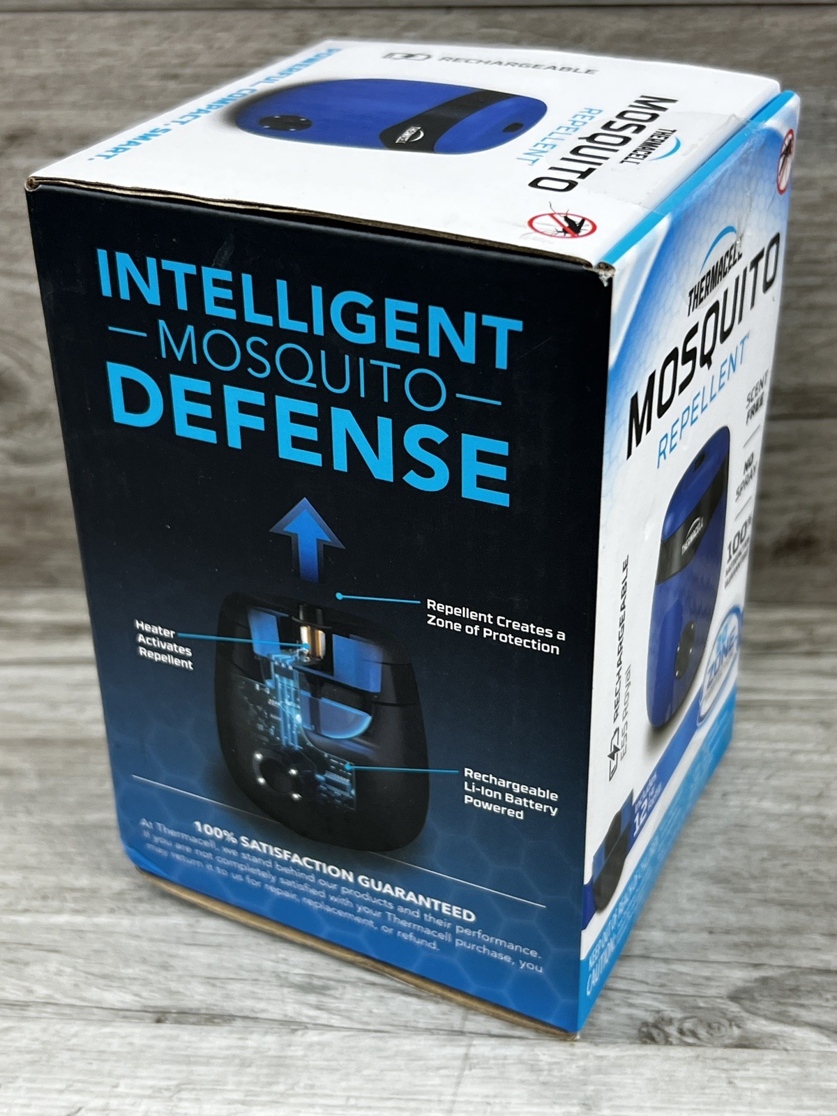 Thermacell E-55 Mosquito Repellent E-Series Rechargeable Repeller NEW