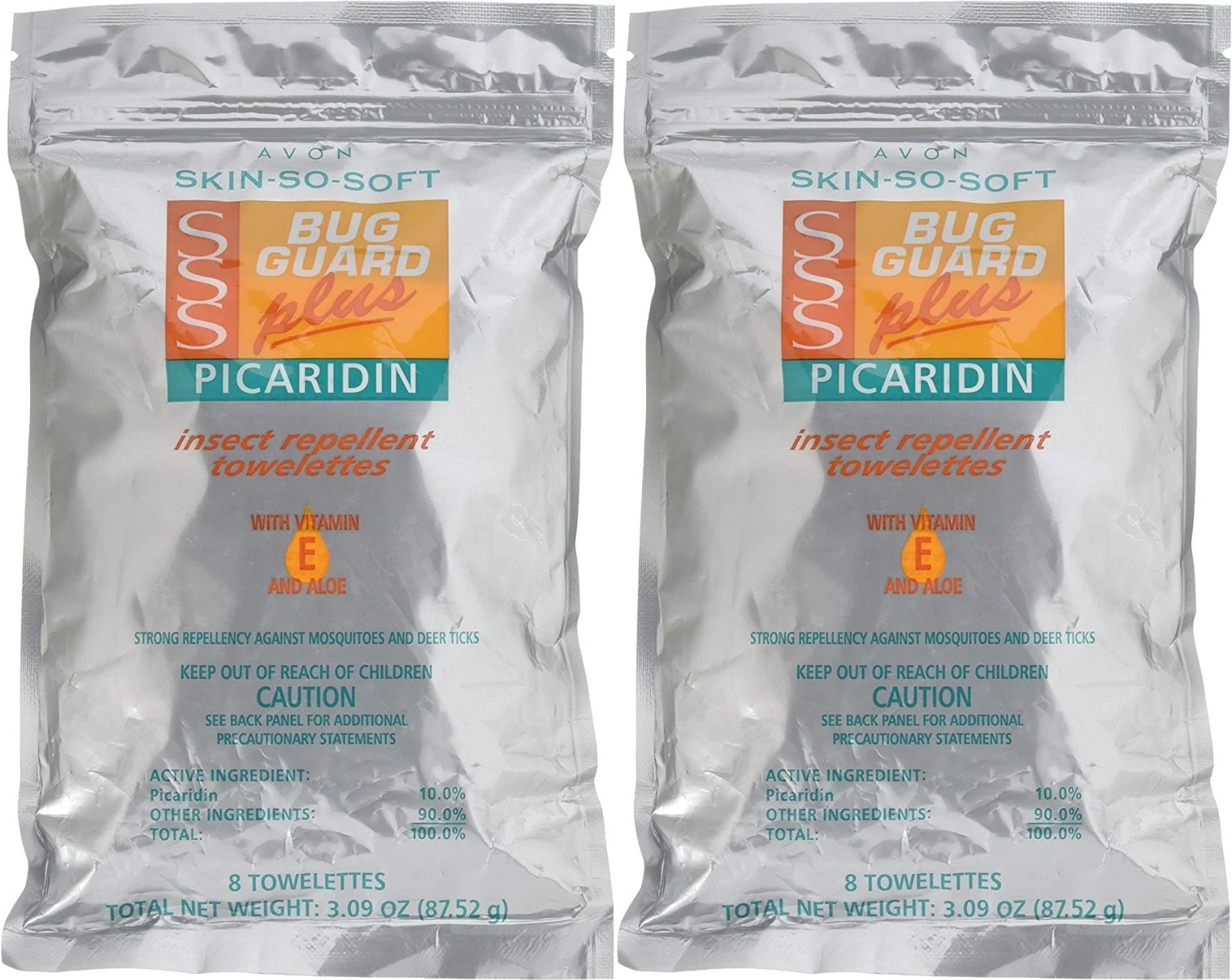Avon Bug Guard Plus Picaridin Insect Repellent TOWELETTES X16 ~SEALED ~FREE SHIP
