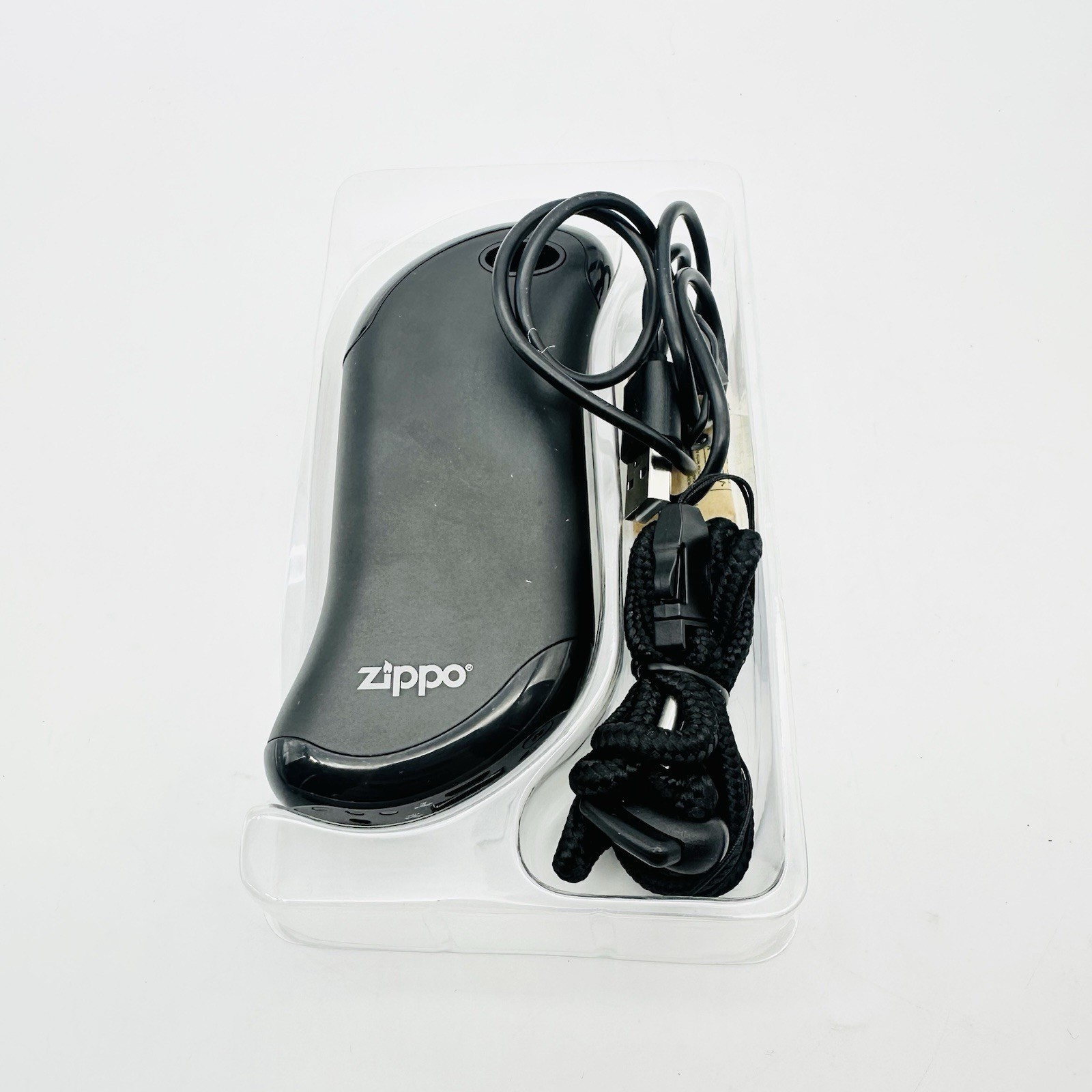 Zippo Heatbank 9s Rechargeable Hand Warmer & Power Bank Black