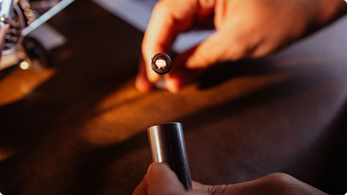 Kickstarter Aerohart Aviator’s Ember fire from pressure solid AL $100 MSRP w/acc
