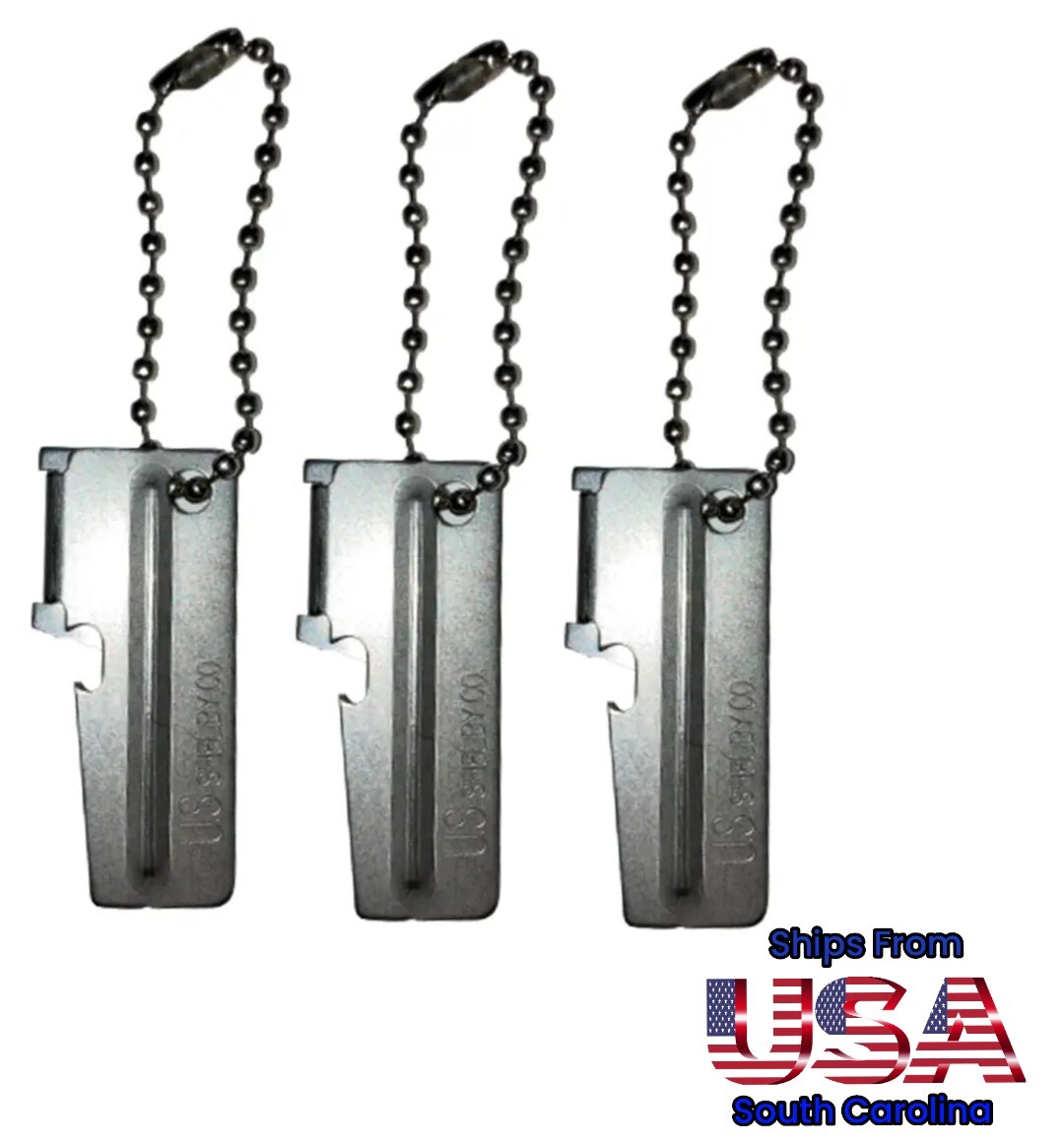 3 Pack Shelby USA P-38 Can Openers Army Tool Military Camping Hiking Survival