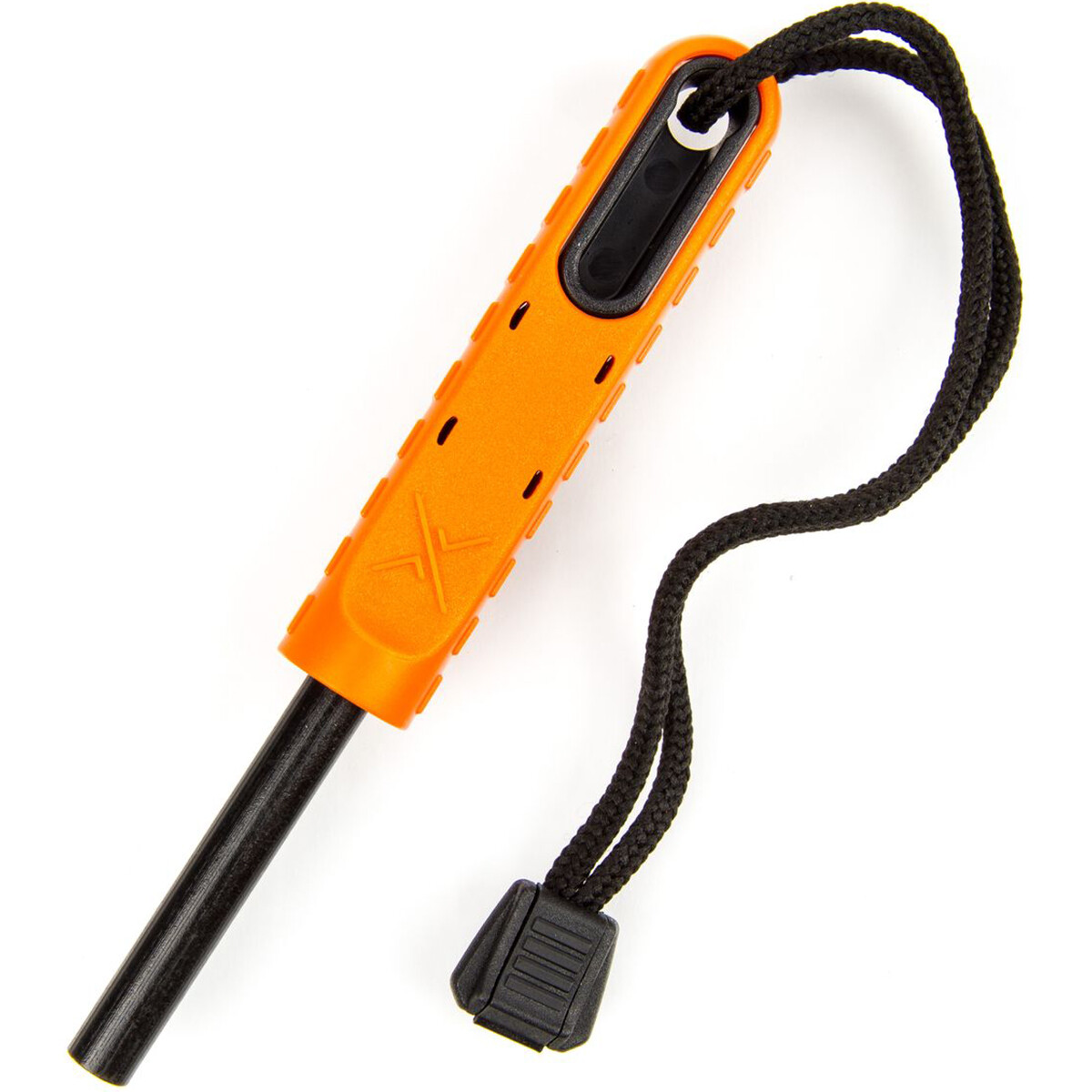 Exotac polySTRIKER XL Ultra-Light Ferrocerium Rod Firestarter – Blaze Orange