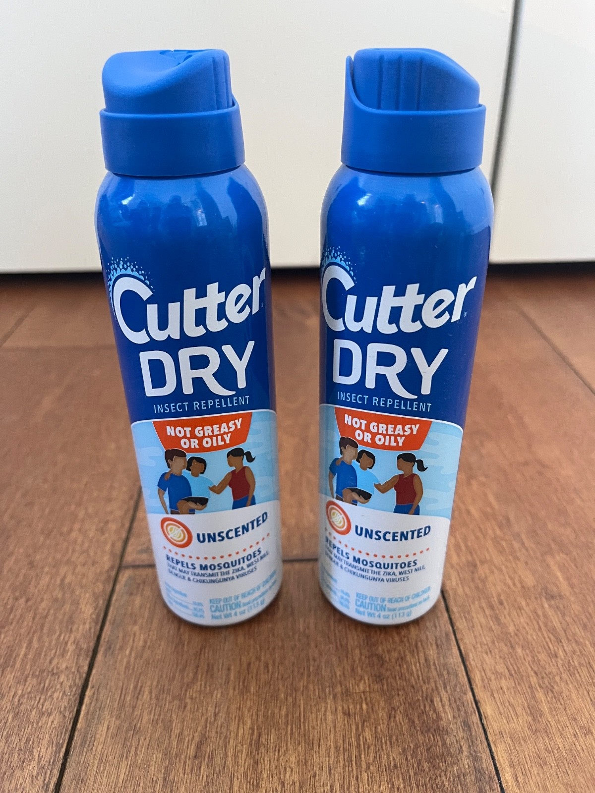 Cutter Dry Insect Repellent Unscented 10% Deet 4oz Size ( 2 Pack )