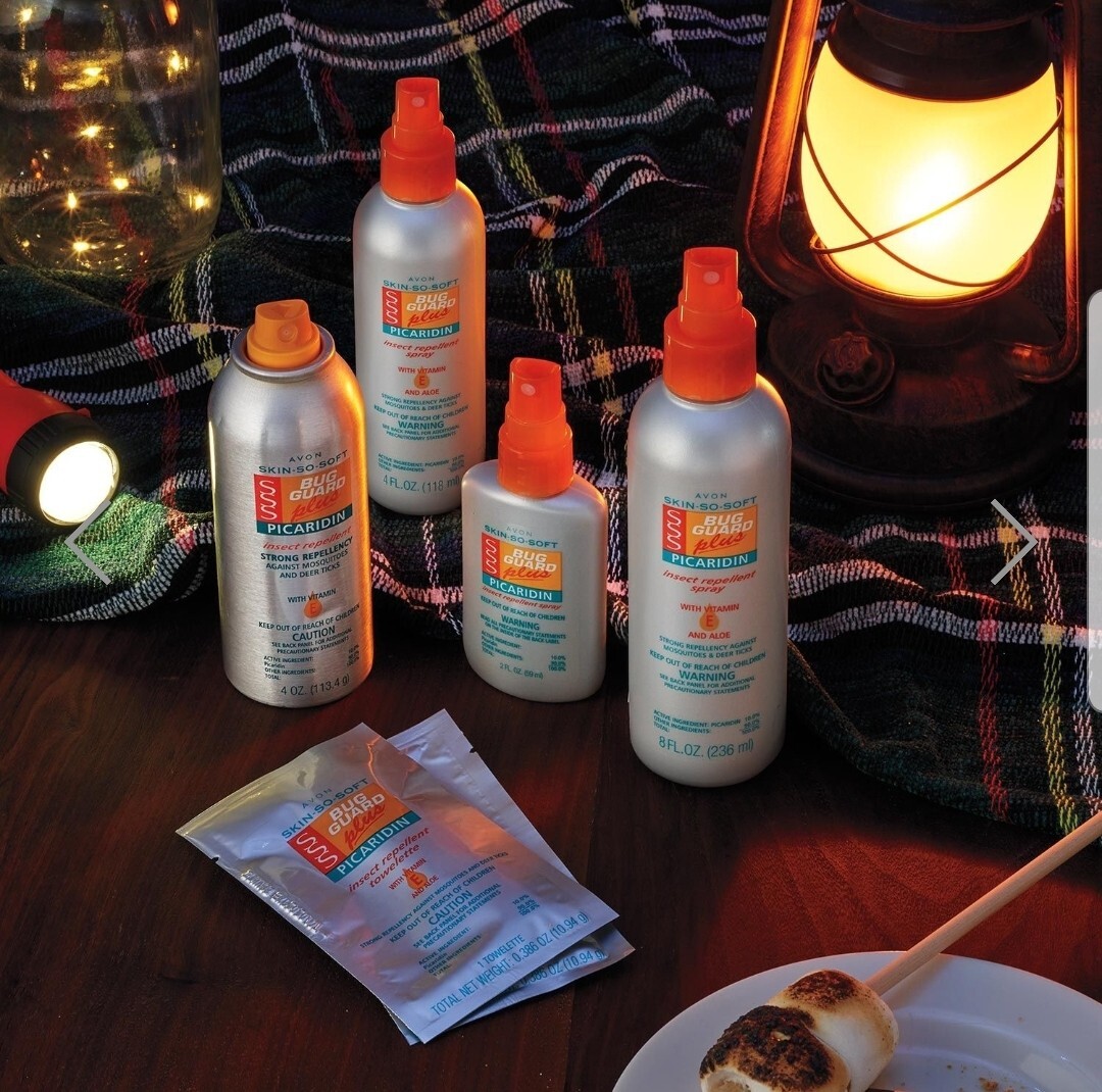 2x Avon Skin So Soft Bug Guard Plus Picaridin Aerosol Mosquito Repellant Exp6/24