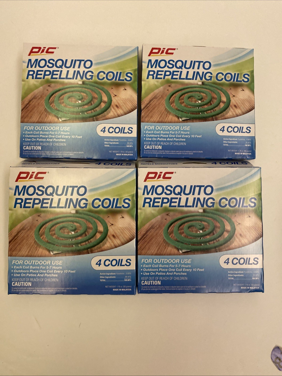 Pic Mosquito Repellent Coils 4 pack