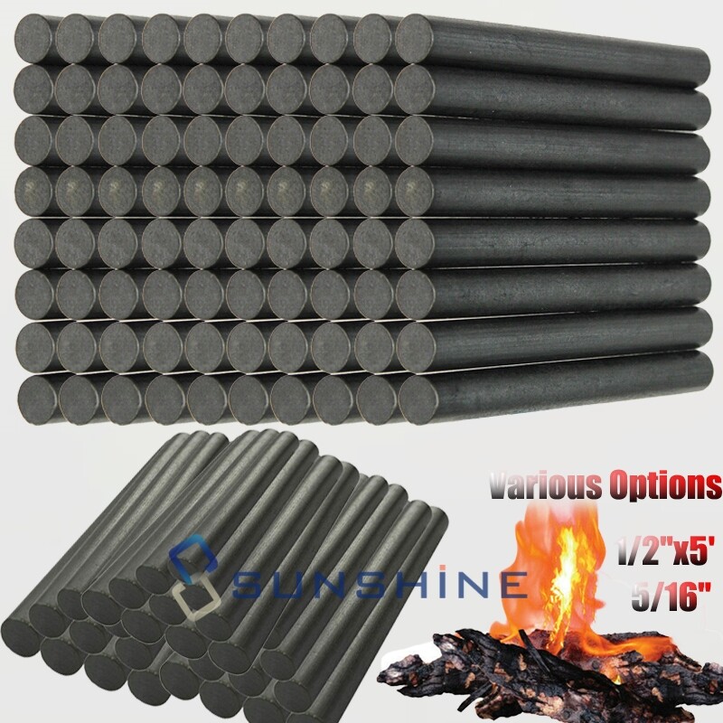 5/16″ 1/2″x5″ Ferrocerium Ferro Magnesium Rod Flint Fire Starter Camping Gear