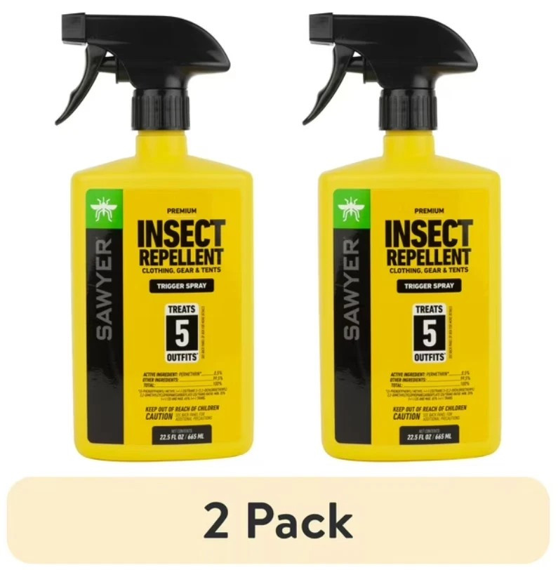 Sawyer Products SP656 Premium Permethrin Insect Repellent for Clothing, Gear 2pk