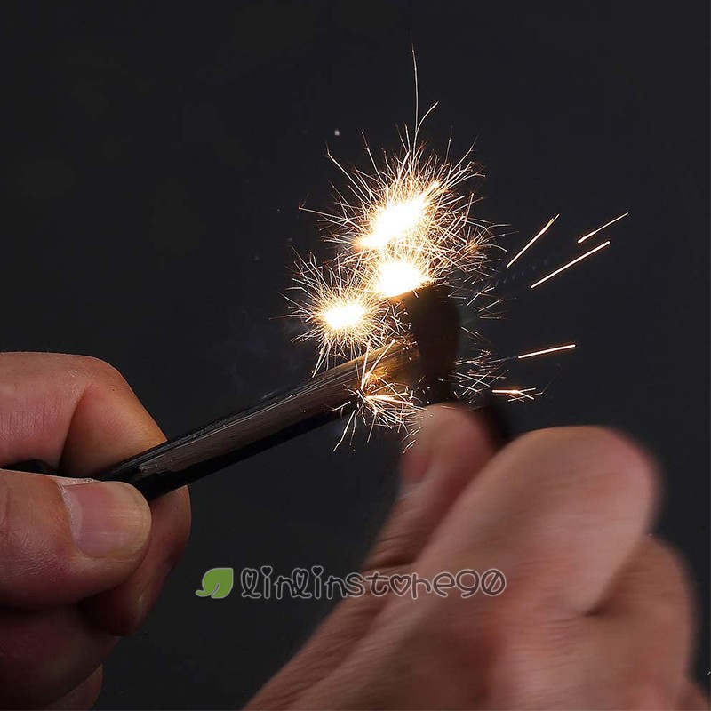 Fire Starter Flint & Steel Striker Bushcraft, Emergency Waterproof Survival Kits